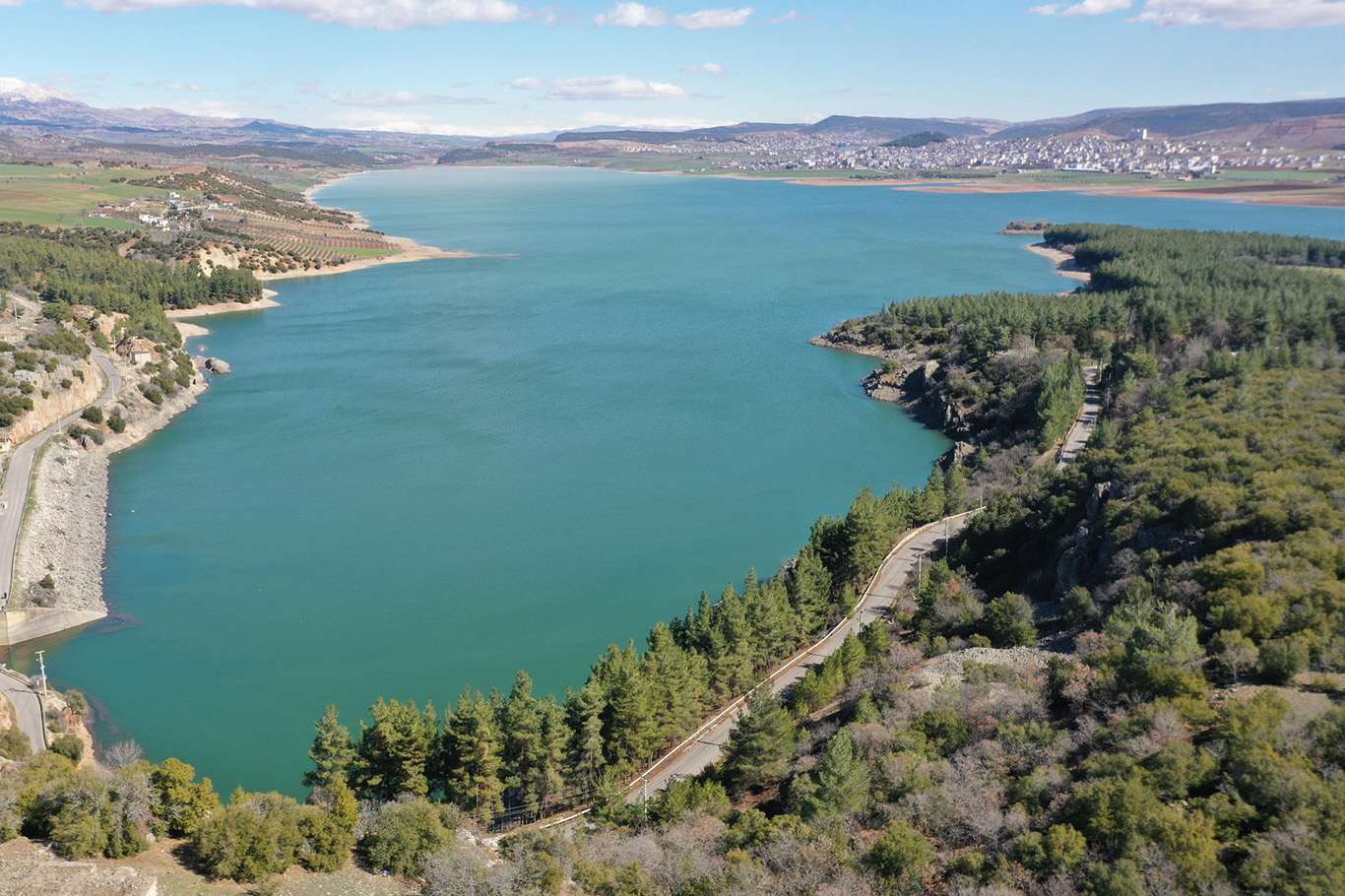 Kartalkaya Barajı'nda doluluk oranı yüzde 100'e ulaştı